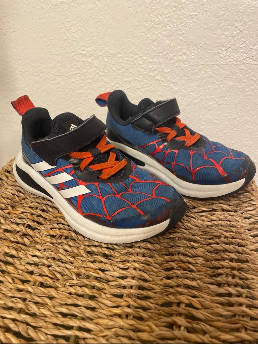 size 11.5 Spider-Man Addidas sneakers